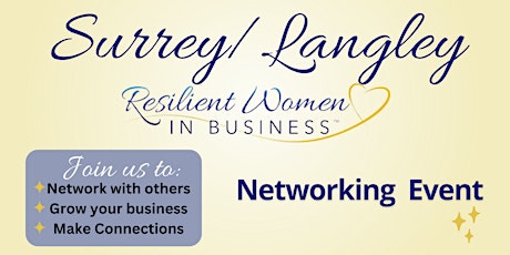 Langley - Murrayville -  Women In Business Networking primary image