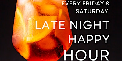 Primaire afbeelding van Late Night Happy Hour