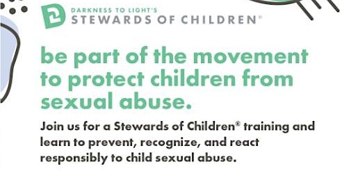 Darkness to Light's Stewards of Children training presented by Hancock4Kids primary image