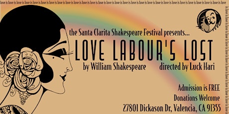 Hauptbild für Free Shakespeare:  Loves Labours Lost