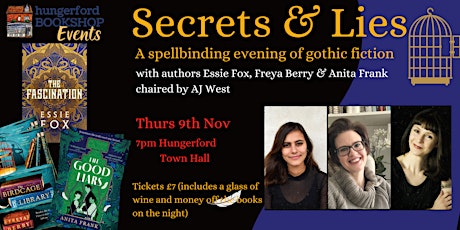 Secrets & Lies - a gothic fiction evening primary image