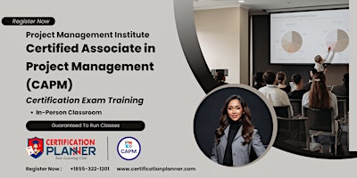 Imagen principal de CAPM Certification In-Person Training in Washington, DC