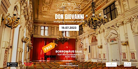 Primaire afbeelding van Don Giovanni by Mozart (FREE ENTRY)