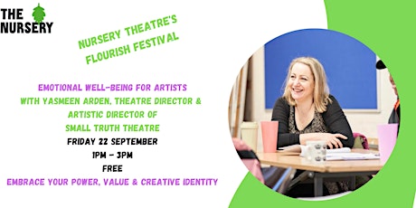 FLOURISH FESTIVAL - EMOTIONAL WELLBEING FOR CREATIVES primary image