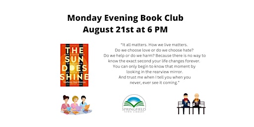 Monday Evening Book Club: The Sun Does Shine by Anthony Hinton primary image