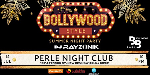 Bollywood Party - Desi Night @PERLE Night Club, New Brunswick, NJ primary image