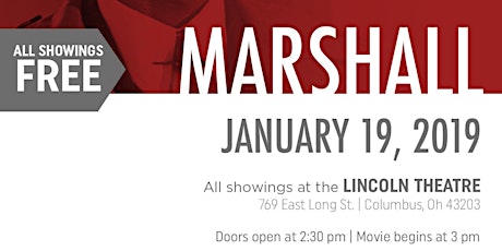 'Marshall' Starring Chadwick Boseman at The Lincoln Theatre