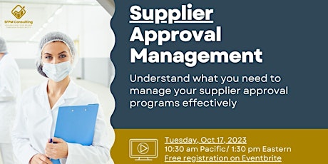 Practical Tips for Supplier Approval Management primary image