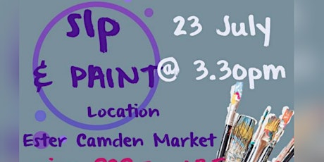 Copy of Sip & Paint - Camden Market 6th Aug primary image