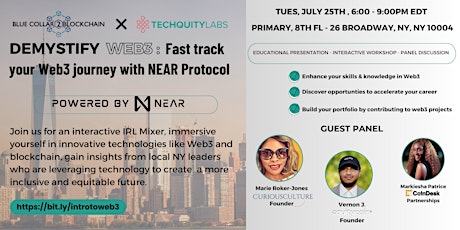 Demystify Opportunities in Web3: Fast Track Your Future with NEAR  primärbild