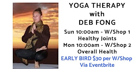 Yoga Therapy with Deb Fong primary image