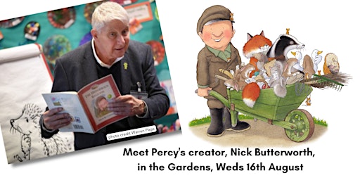 Percy in person: Meet  author and illustrator, Nick Butterworth primary image