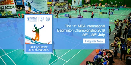 11th MBA International Badminton Championships 2019 primary image