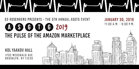 Amazon Sellers Event/Meetup ASGTG 2019: The Pulse of the Amazon Marketplace primary image