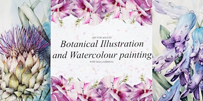 Immagine principale di Botanical Illustration & Watercolour Painting for Adults 
