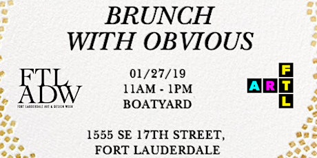 Brunch with Obvious (creators of the world's first A.I. created artpiece auctioned at Christie's) primary image