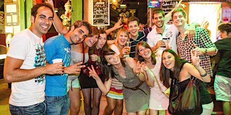 Free Pub Crawl with Champagne (based on tips)