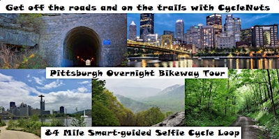 Primaire afbeelding van Pittsburgh Area Loop. Scenic Smart-guided Day or Overnight Bikeway Tour.