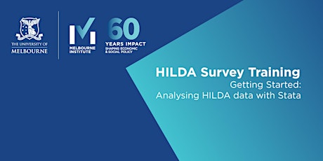 Getting Started: Analysing HILDA with Stata 2024 (Melbourne) EOI