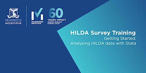 Getting Started: Analysing HILDA with Stata 2024 (Melbourne) EOI primary image