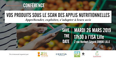 Image principale de Conférence | Vos produits sous le scan des applis nutritionnelles 