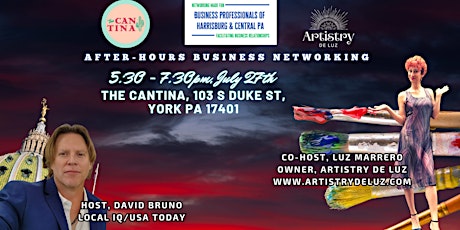 Hauptbild für JULY Networking Event: "Business Professionals of Harrisburg & Central PA"