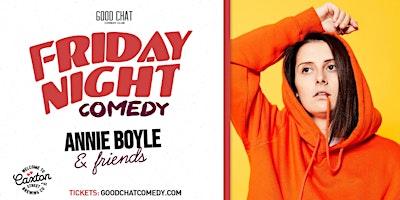 Imagem principal do evento Friday Night Comedy w/ Annie Boyle & Friends!