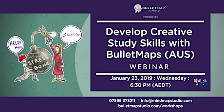Developing Creative Study Strategy with BulletMaps (AUS Webinar) primary image