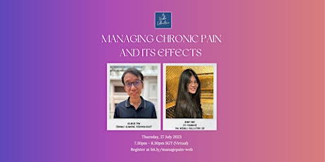 Primaire afbeelding van Managing Chronic Pain and its Effects Webinar