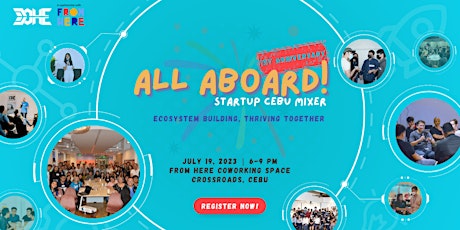 12th All Aboard! Startup Cebu Mixer primary image