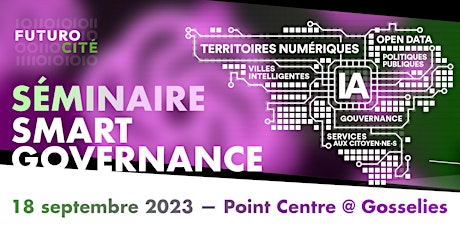 Hauptbild für Séminaire Smart Governance 2023