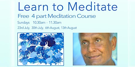 Learn to Meditate - Set of 4 free classes primary image