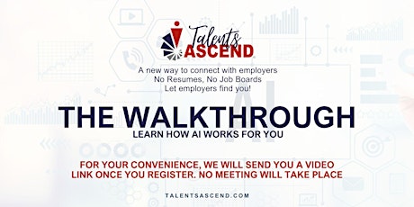 Talents ASCEND: The Walkthrough, Candidate Information primary image