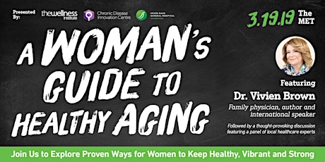 A Woman's Guide To Healthy Aging primary image