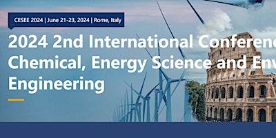 Imagen principal de 2nd International Conference on Chemical, Energy Science and Environmental