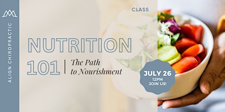 Image principale de Nutrition 101 | The Path to Nourishment