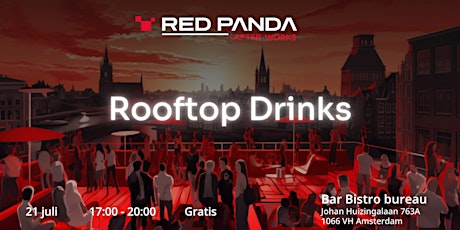 Primaire afbeelding van Red Panda After Works: Rooftop Drinks