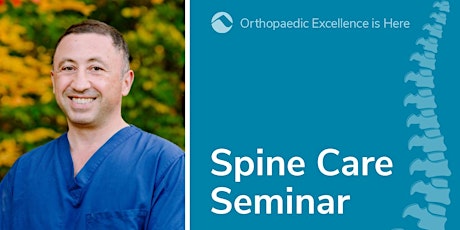 Spine Seminar with Dr. Vache primary image