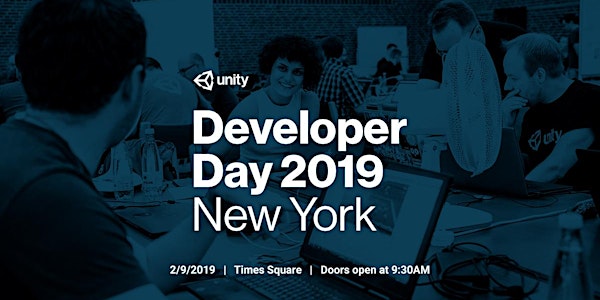 Unity Developer Day: New York City 2019 - SOLD OUT