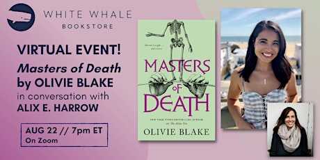 Olivie Blake MASTERS OF DEATH + Alix E. Harrow primary image