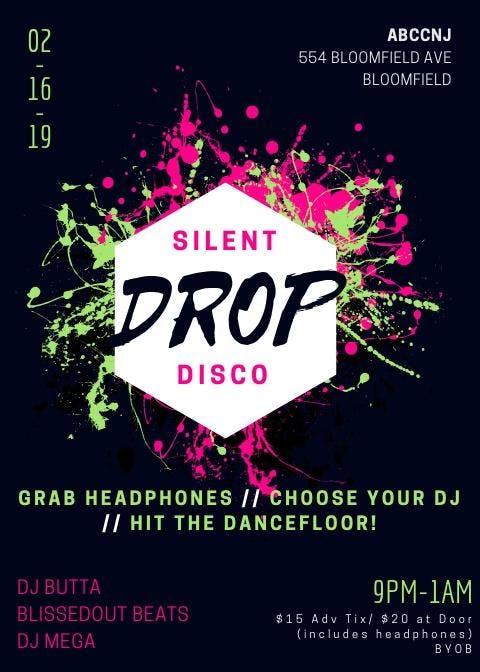 DROP dance party- Silent Disco Edition