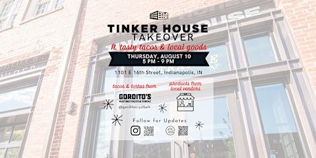 Imagen principal de Tinker House Takeover ft. Tasty Tacos and Local Goods