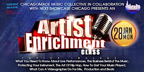 Next Showcase - Artist Enrichment Class