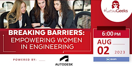 Imagem principal do evento Breaking Barriers: Empowering Women in Engineering