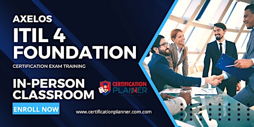 Hauptbild für ITIL4 Foundation Certification Training with Exam in Charleston