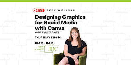 Hauptbild für Designing Graphics for Social Media with Canva | LIVE COURSE