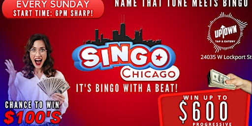 Primaire afbeelding van SINGO - Music Bingo @ Uptown