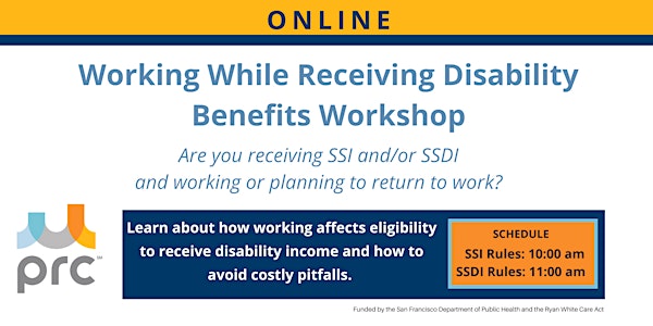 July 2023 - Online Working While Receiving Disability Benefits Workshop