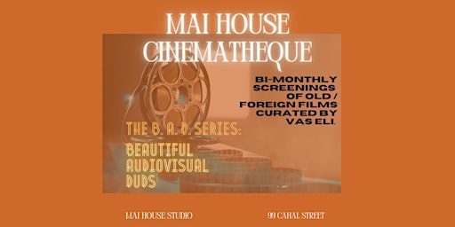 Imagem principal do evento Screening of The Room (2003) at Mai House Cinematheque