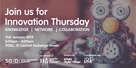 Innovation Thursday by IMDA & IoTSG - Solve Real World Problems with IoT primary image